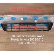 Promo Grill Bumper Depan Bawah Toyota Innova 2005-2010 Limited