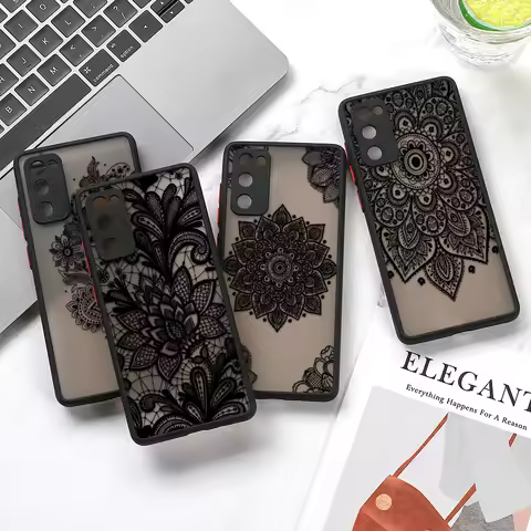 Mandala Case For Samsung A54 5G Case Samsung Galaxy S23 Ultra A53 A33 A52s S22 S21 FE S20 A12 A13 A3