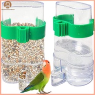 Abo Automatic Bird Water Dispenser Bird Drinking Feeder Transparent Bird Cage Water For Budgie Coati