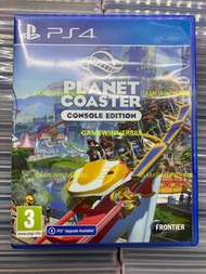 《今日快閃價》（中古二手）PS4遊戲 模擬過山車 雲霄飛車之星 PLANET COASTER CONSOLE EDITION 歐版中英文版 （可升級為PS5版本）
