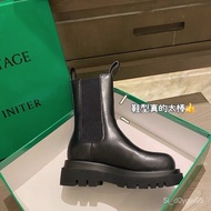 Dr. Martens Boots Female British Style2023New Spring and Autumn Boots Internet Hot Platform Mid-Calf Chelsea Boots Ankle