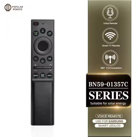 BN59-01357C Solar Remote Control Replacement Voice Remote Control Suitable for Samsung Smart QLED Se