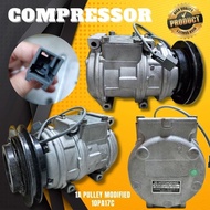 ❄ Car Aircond Compressor for Toyota Hilux 6th-Gen (97–05) SR TURBO►LN166 / Unser (98-05) 1A Pulley M