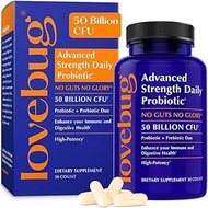 Probiotic and Prebiotic Digestive Health Supplement, Immune Support Shelf Stable - with 10 Billion C