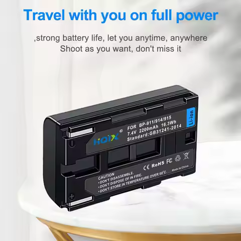 HQIX for Canon DM-MV1 MV10 C2 E1 E2 E30 ES50 ES55 ES60 ES65 ES75 ES300V ES410V ES420V Camera BP-911 