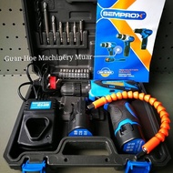 Semprox 12V Battery Cordless Drill with Accs Set