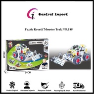 Educational toys - 3D metal puzzles - 3D metal truck puzzles