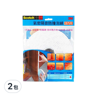 3M Scotch 中型室內隔音防撞棉 #6602  2包