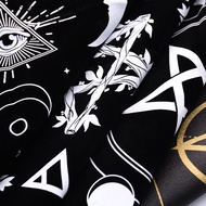 factoryoutlet2.sg Tarots Tablecloth Triple Moon Pentagrams Pagan Altar Cloth Flannel Tarots Cloth Hot
