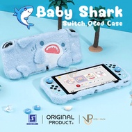 [Geeksharetm] BABY Shark TPU + PC OLED Case Machine Nintendo Switch Super Soft Fur Olet geekshare