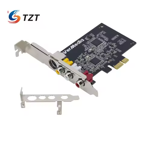 TZT AVerMedia C725B 720x576 Video Card PCIe Video Card Supports AV/S Terminal Input for Medical Imag