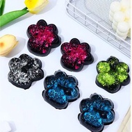 Cute Cat Paw Squeeze Toy Soft And Stretchy TPR Squeeze Slow Rebound Stress Relief Toy Dark Starry Sk