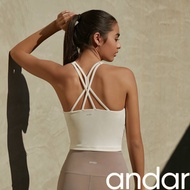 [ANDAR]Be Free Twist Back CropTop 5Colors Korean Style Bratop Crop Yoga Bra Fitness Top Gym Wear Top