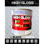 TOPLUS HIGH GLOSS BLACK & WHITE 5L