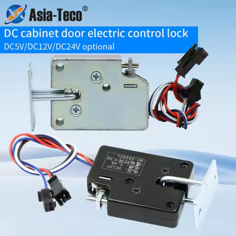 Electric Lock DC 5V/DC 12V/DC 24V Mini Small Size Solenoid Electromagnetic Electric Control Express 