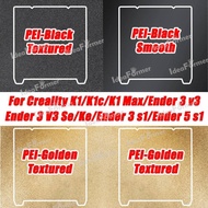TA For Ender 3 v3 se/KE Build Plate PET PEO PEY H1H For Creality K1/K1C/K1 Max PEI Build plate 235x2