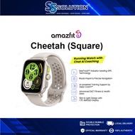 AMAZFIT Cheetah Square l 1.75” HD AMOLED Display l Precise Dual-band Positioning, 6 Satellite Positioning System