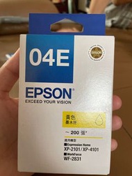 EPSON 04E 原廠黃色墨水匣