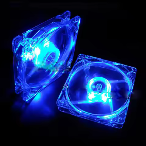 80mm Computer CPU Fan Cooler LED Computer PC Case Cooling Fan Ultra Silent Heatsink 80x80x25mm rgb l