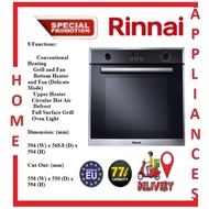 RINNAI RO-E6208TA-EM 60CM/70LT Built-In Oven| Local Warranty | Express Free Delivery