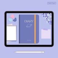 數碼 iPad Digital Diary Violet Cover