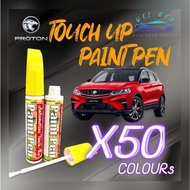 TOUCH UP PAINT PEN - PROTON X50 COLOURs 2IN 1 ( The price is for 1PC only. )