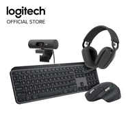 [Combo Set] Logitech MX Master 3S Wireless Mouse + MX Keys S Keyboard + Zone Vibe 100 Headphones + B