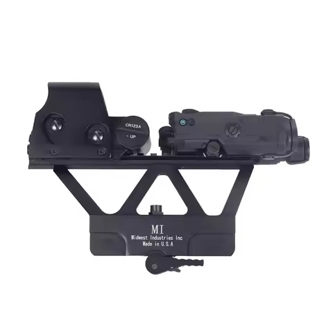 Steel M1 AK Dovetail Side Mount Rail For Milled Stamped Receivers Accepts AK47 AK74 Red Dot Sight Mo