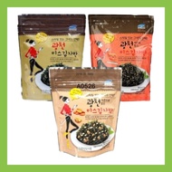 Gwangcheon Korean Seaweed Flakes Assortment – Original, Almond & Walnut, Shrimp & Anchovy (40g)
