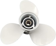 Canyoyi Boat Aluminum Propeller Compatible with Yamaha Outboard 4 Stroke T25 30hp 40hp 50hp 55HP 60h