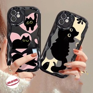 SOFTCASE SILICON CASING MELTING CLEAR SHOCKPROOF CAT FOR OPPO A58 A78 A72 A74 A95 A76 A36 A78 F11 RE