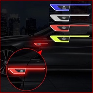 Fit for Toyota 2PCS Warning Reflective Sticker Luminous Body Anti-collision Fender Trim Strip