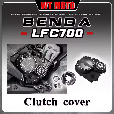Transparent clutch cover and engine side cover for BEMDA LFC 700 modificationBENDA LFC700 LFC 700 BD