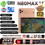 🔥SG Local Seller+Lowest🔥2026 New N80Max Upgrade 11.8 inch Android 15 Tablet 16+1T 8Core SIM/WIFI/4G/