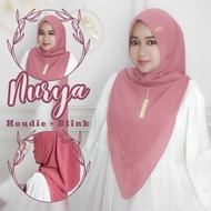 DEWISASHOP- AYYUBY Instant HIJAB NURYA HOUDIE BLINK Softpad Ceruty Babydoll Premium