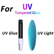UV Glue And UV Light For UV Tempered Glass Special Use For All Mobile Phone Screen Protector 3D Full