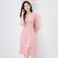 Batik Huza Adult Daster Batik Dress Awina T 7/8