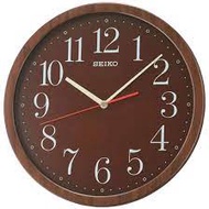 [Powermatic] Seiko Brown Analog Wall Clock QXA737Z QXA737