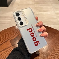 GOOD English Simple Premium Phone Case Suitable for Samsung A05 A06 A13 A14 A15 S25ULTRA S24ULTRA S2