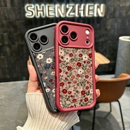 Trendy Small Floral Flowers Print Phone Casing For IPhone 18 17 Pro Max 18Pro 17 Air I17 I18 I18Max 