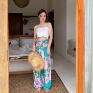 urban apparels | casa pants กางเกงผ้าผูกเอวพิมพ์ลายญี่ปุ่น