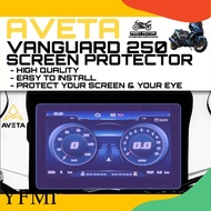 SCREEN PROTECTOR AVETA VANGUARD 250 VANGUARD250 SCREEN PROTECTOR METER DASH BOARD TINTED ACCESSORIES