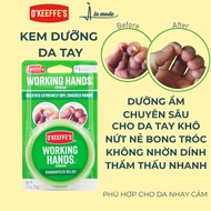 O’Keeffe's Working Hands hand cream for dry, chapped Hands, deeply moisturizing, non-greasy