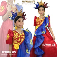 Filipiniana MC RED-HT for kids - Buwan ng Wika Costume