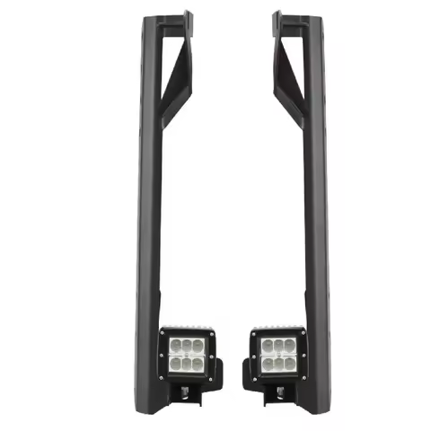 For Jeep Wrangler JK 2007-2017 LED Light Bars Mounting Brackets 52 inch Straight LED Light Bar A-pil