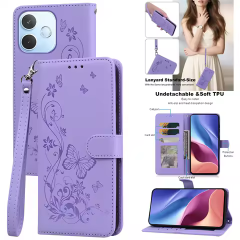 Leather Wallet Flip Phone Case For Oppo A5 Pro Reno 13F 13 10 Pro 11F A3X A3 A40 A60 A80 A79 A38 A18