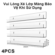 OOKAS Giá Đỡ Trưng Bày acrylic Trong Suốt Gắn Dụng Thích hợp cho phòng khách phòng ngủ