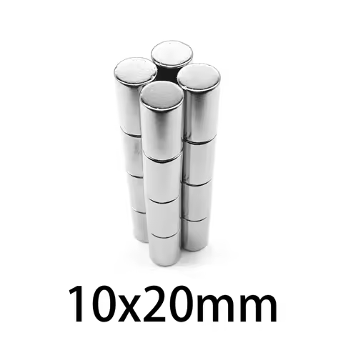 10x20mm Round Magnet 10mm X 20mm Super Strong Powerful Magnets For Fridge, DIY, Building, Scientific