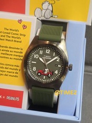 優惠價  ⛰️🛻 Timex Expedition X Peanuts  Capstone Road Trip  Snoopy watch  史努比手錶  TW2Y52500  TW2Y525  錶徑