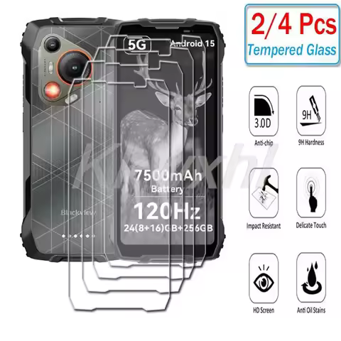 2-4PCS 9H HD Tempered Glass For Blackview Oscal Pilot 3 ON OscalPilot3 Pilot3 BL7000 BlackviewBL7000